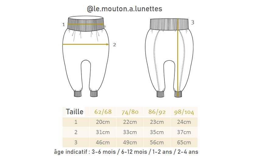 Guide des tailles