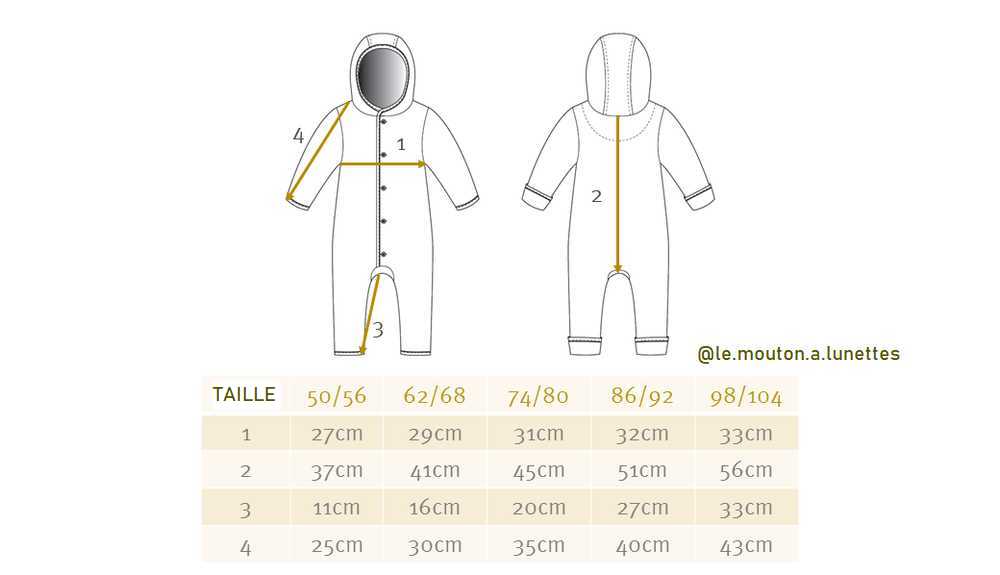 Guide des tailles