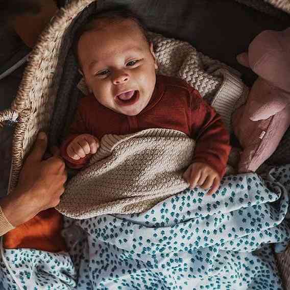 maxi lange coton biologique motif forêt