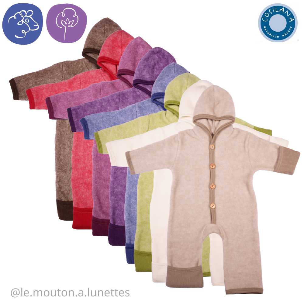 Gants polaires - ensemble marine | Color kids | Le Mouton Noir