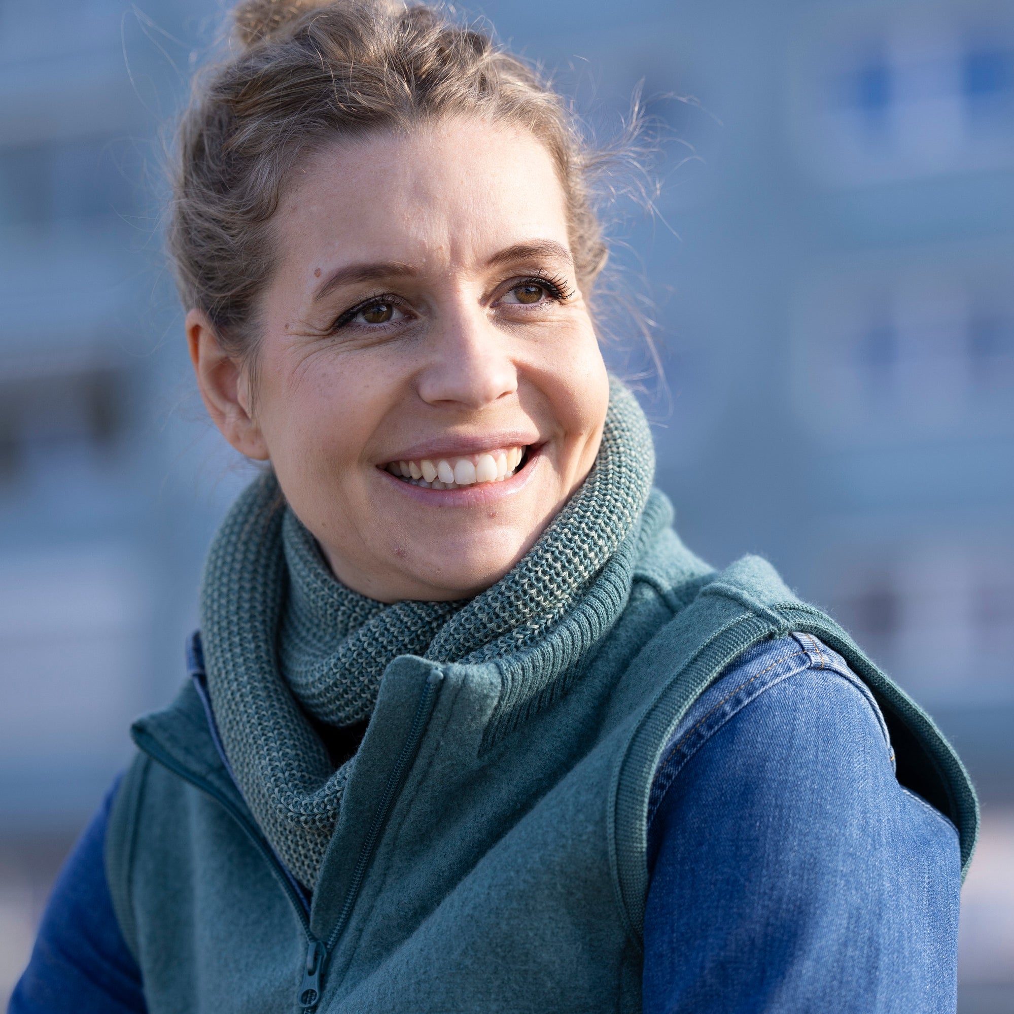 Snood DISANA Loop - Echarpe adulte mixte en laine mérinos bio - Nouveauté 25/26