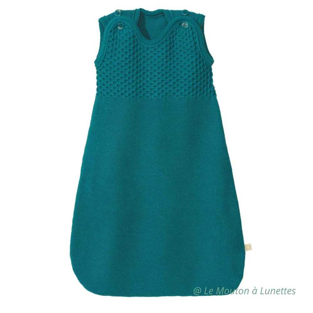 DISANA gigoteuse sac de couchage bébé tricot laine merinos bio