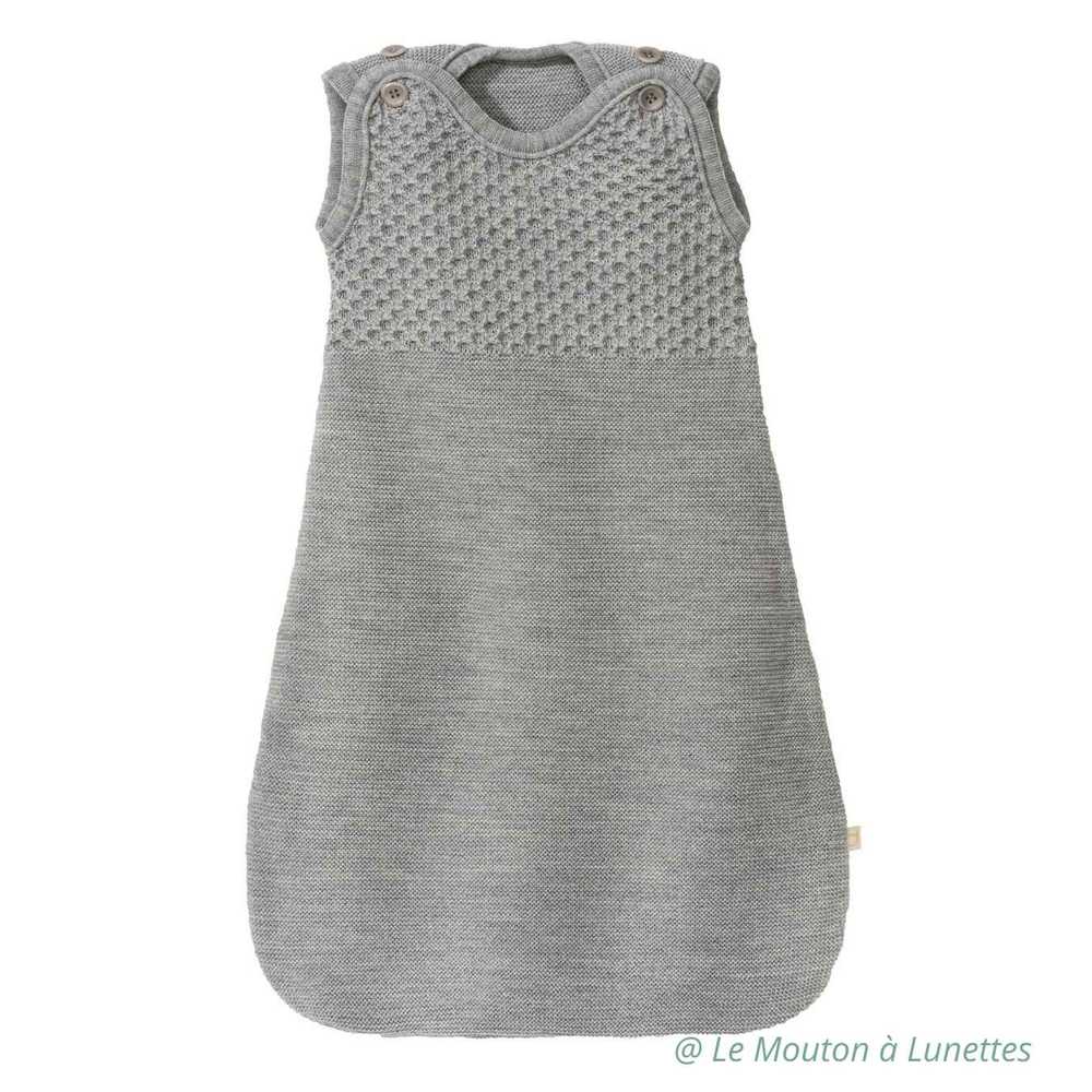 DISANA gigoteuse sac de couchage bébé tricot laine merinos bio
