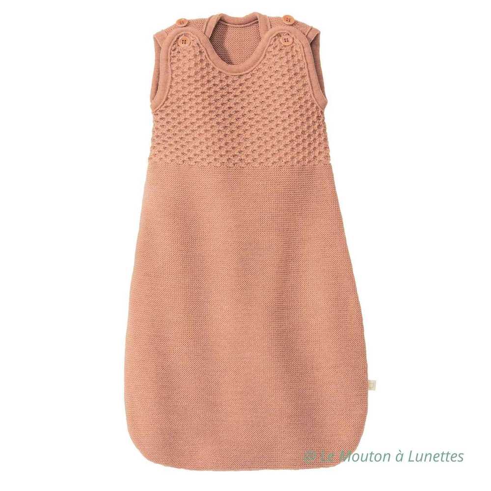 DISANA gigoteuse sac de couchage bébé tricot laine merinos bio
