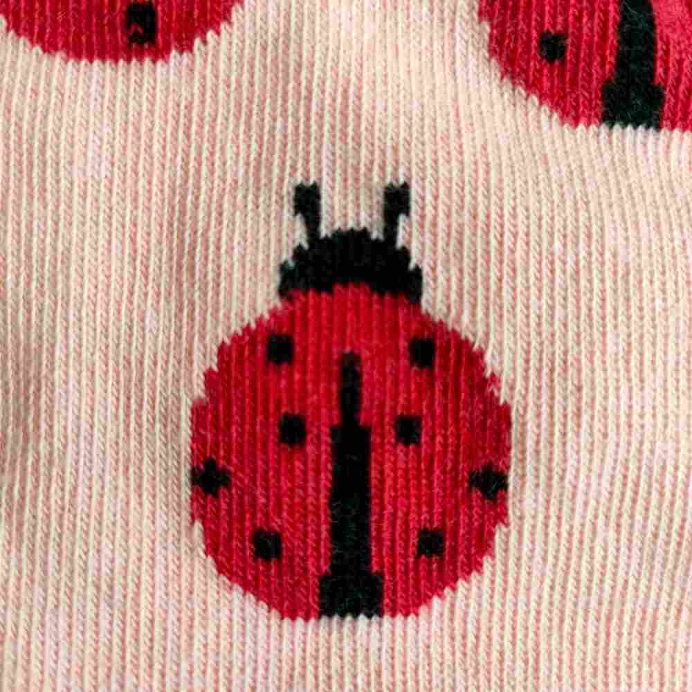 Chaussettes "coccinelles" en coton bio - pointures 19 à 34 – Fräulein Prusselise