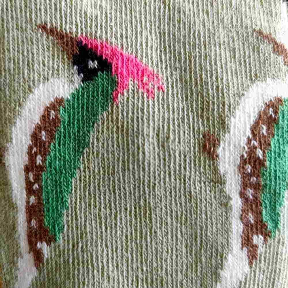 Collants "pics verts" en coton bio - Fräulein Prusselise