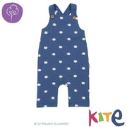 Salopette bébé en coton bio Kite clothing - motifs moutons