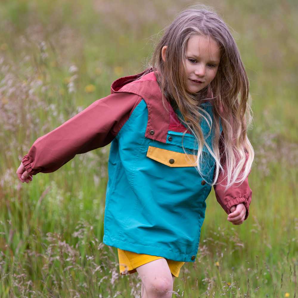 Veste coupe-vent recyclé pour enfant - Little Green Radicals