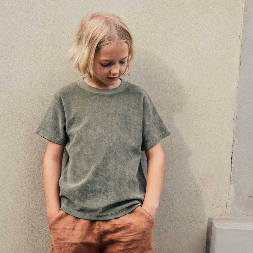 T-Shirt éponge en coton bio pour enfant - Matona