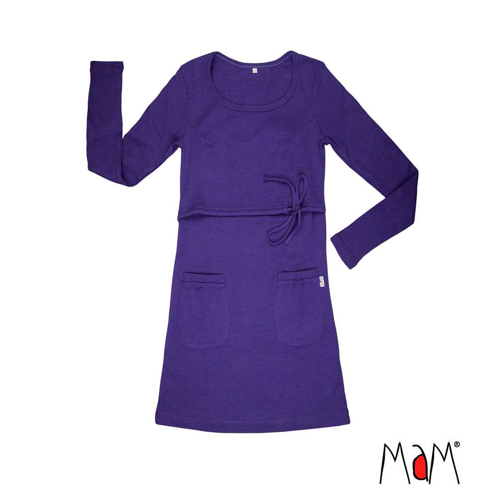 robe tunique laine mérinos MaM robe allaitement grossesse