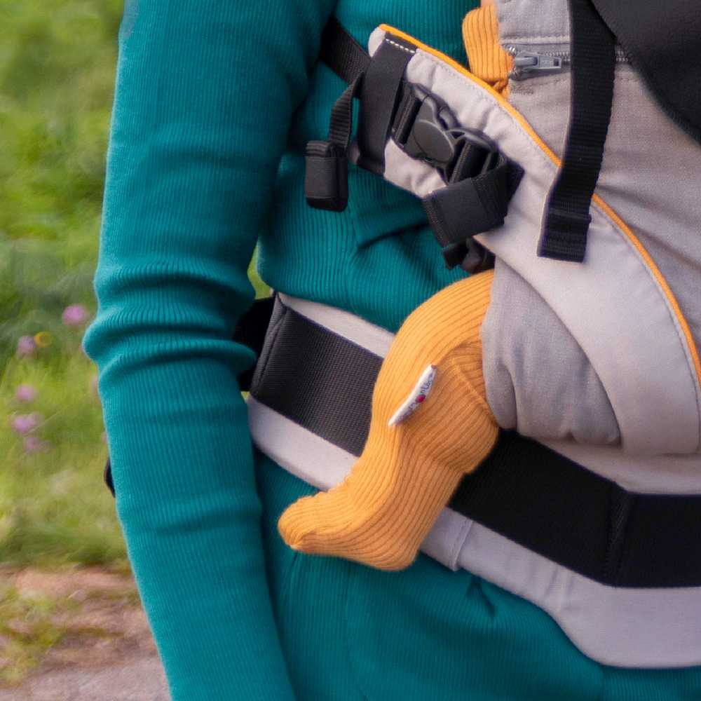 chaussons de portage bébé en laine mérinos baby booties manymonths évolutive