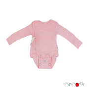 ManyMonths Body Kimono Evolutif laine merinos rose West Wind Rose