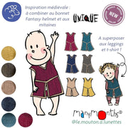 tunique fantasy manymonths laine mérinos fantasy tunic