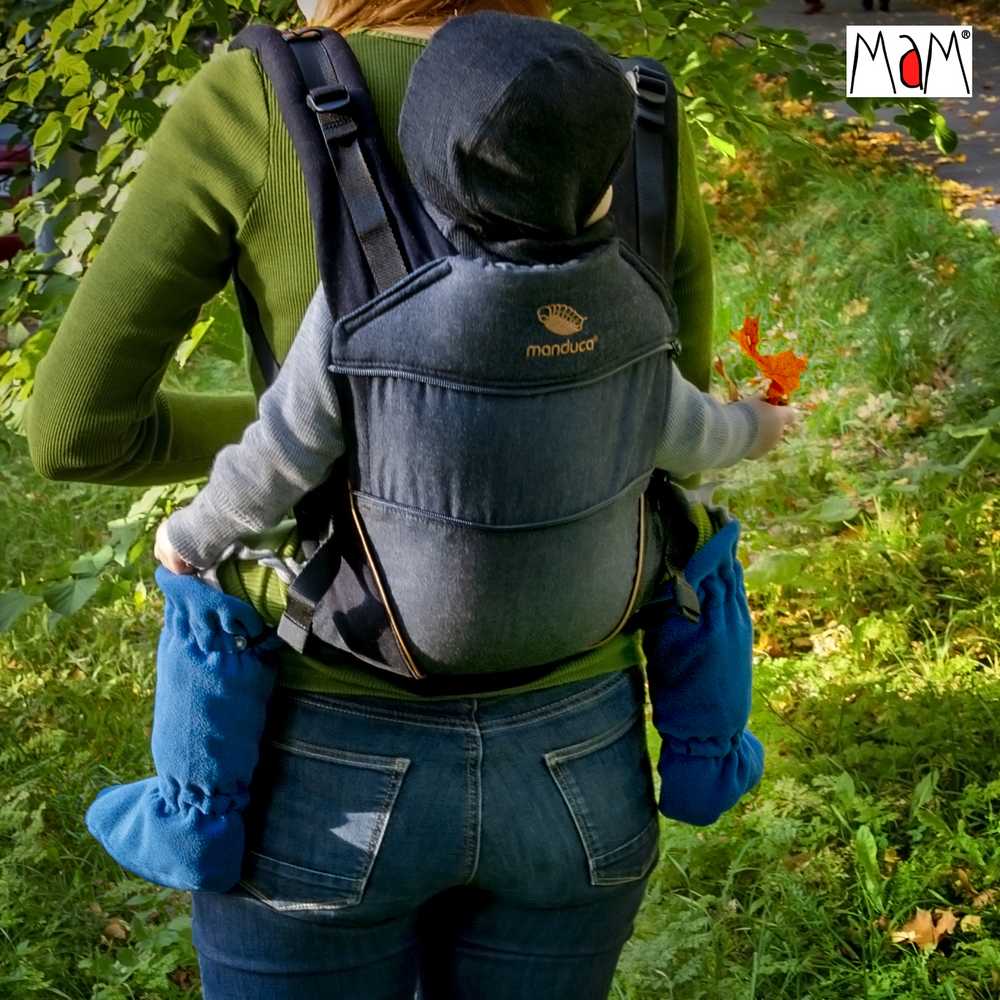 Chaussons de portage en laine doublés polaire – Winter Booties ManyMonths Couleurs 2024/25