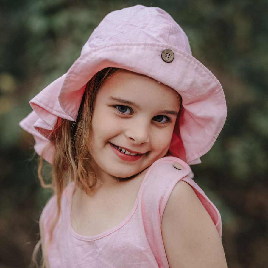chapeau WAVE ManyMonths bébé enfant évolutif été chanvre coton bio ManyMonths ECO Hempies mixte