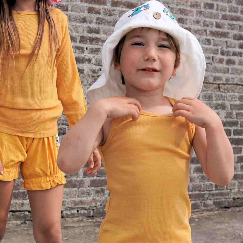 Manymonths 4 season débardeur laine mérinos mixte enfant