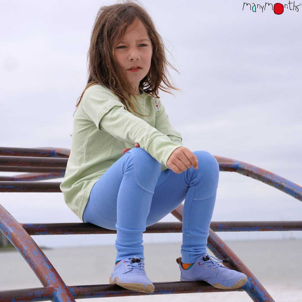 Legging évolutif enfant en coton bio Manymonths