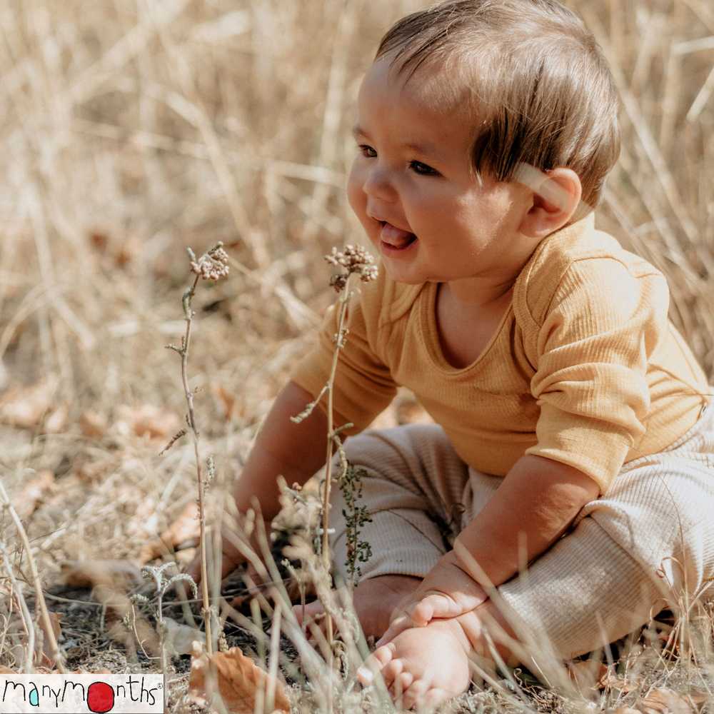 Manymonths pantalon bébé baby jogger laine mérinos