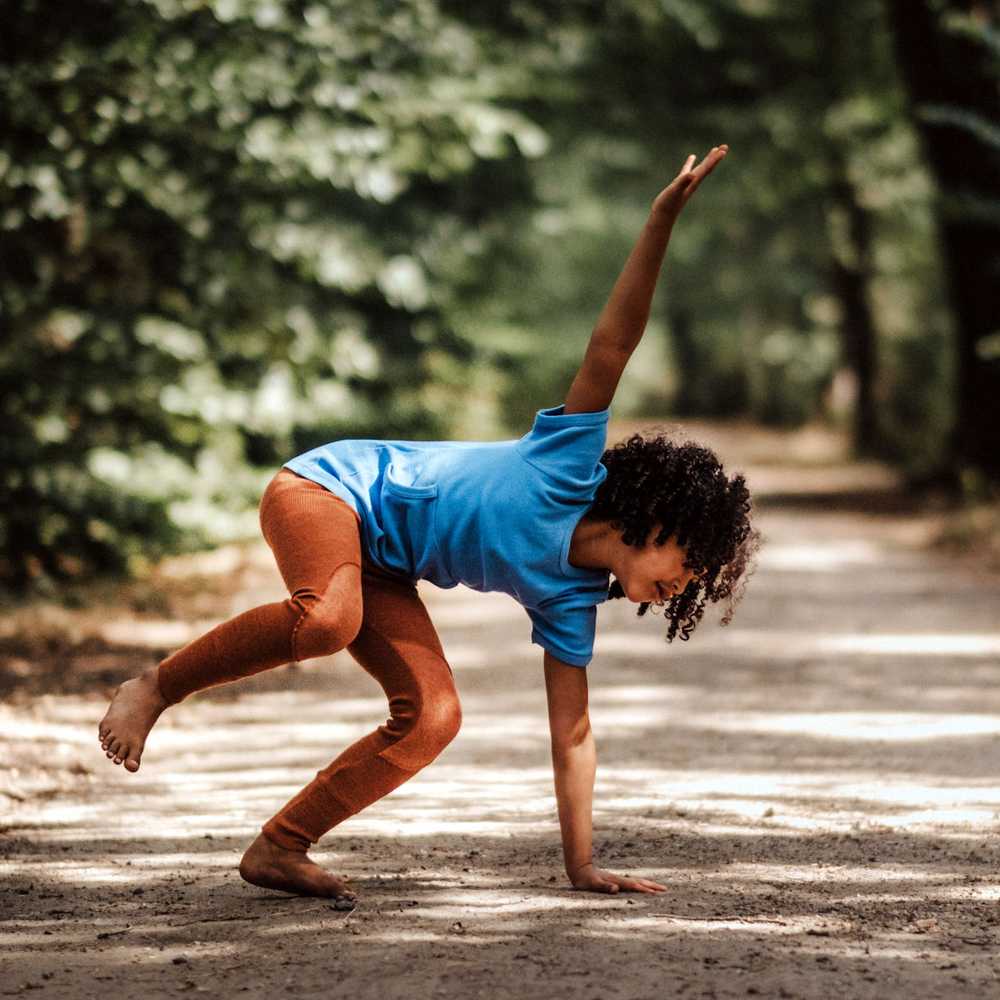 Leggings Manymonths pantalon enfant en laine mérinos