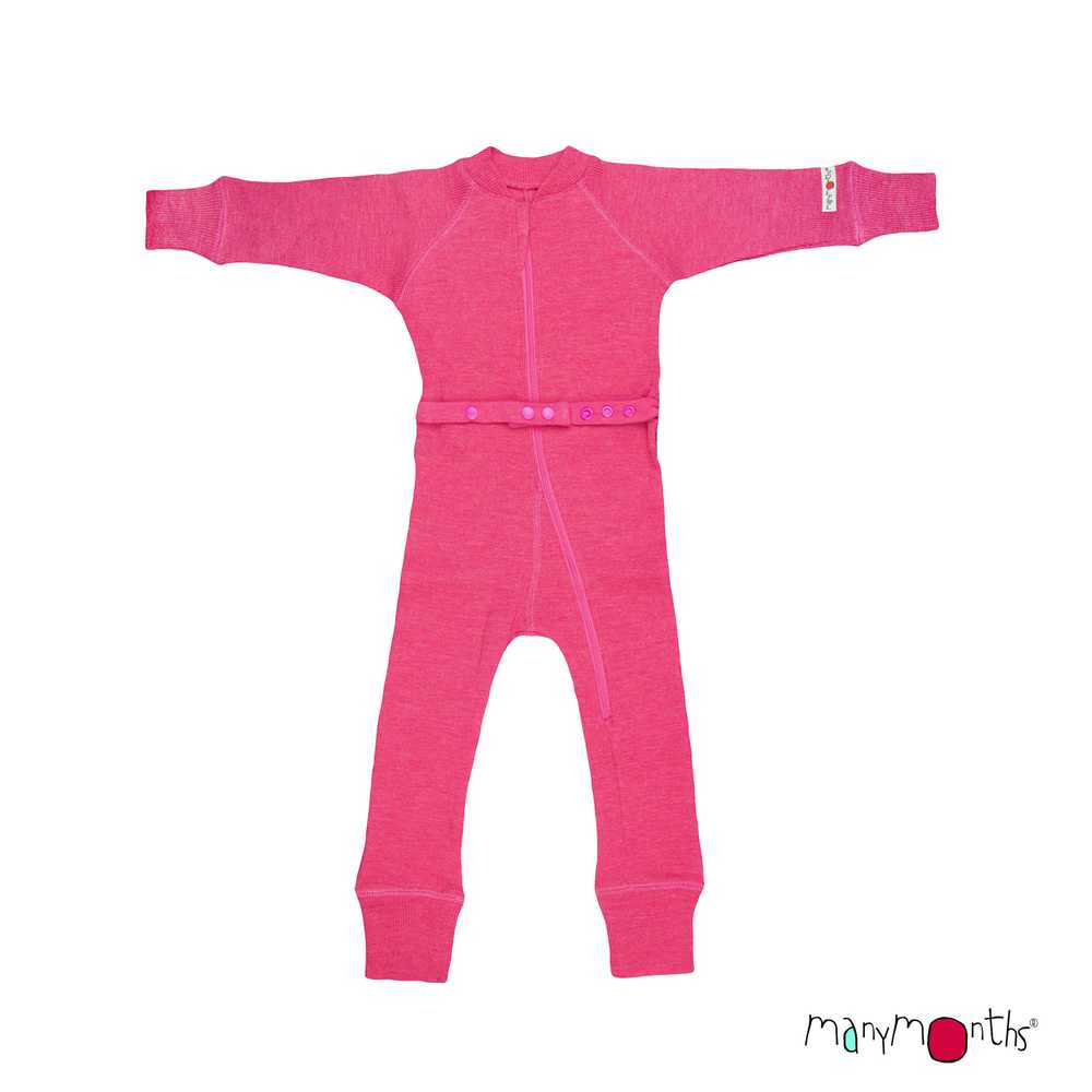 combinaison une pièce laine mérinos manymonths combinaison de portage bébé
