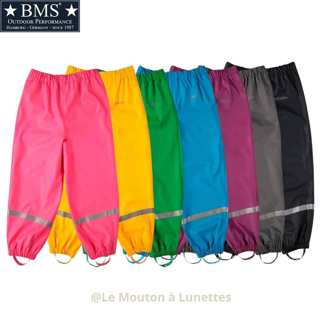 Pantalon de pluie imperméable enfant BMS