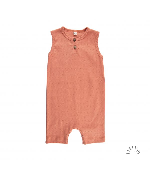 barboteuse en coton bio popolini pour l'été