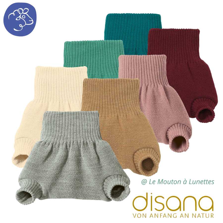 culotte de protection disana surcouche en laine mérinos bio bébé