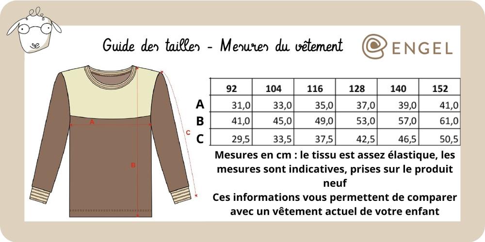 Guide des tailles