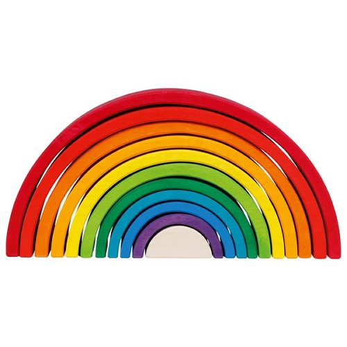 Couette Pottery Barn Arc-en-ciel Pour Enfant – Taille Queen/Full, Avec Petits Défauts