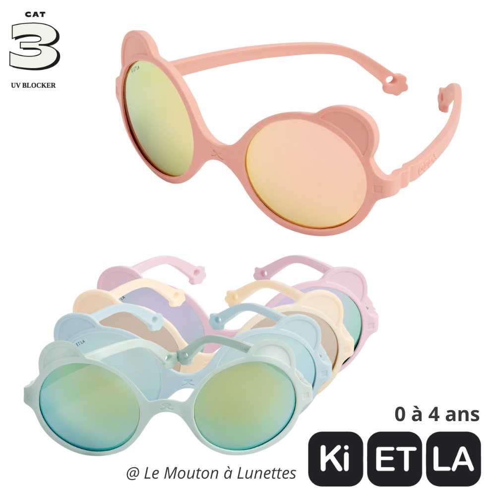 Lunettes de soleil ourson KiETLA incassables – Le Mouton à Lunettes