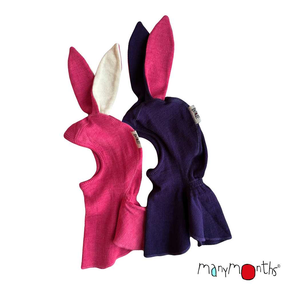 cagoule oreilles lapin manymonths laine mérinos