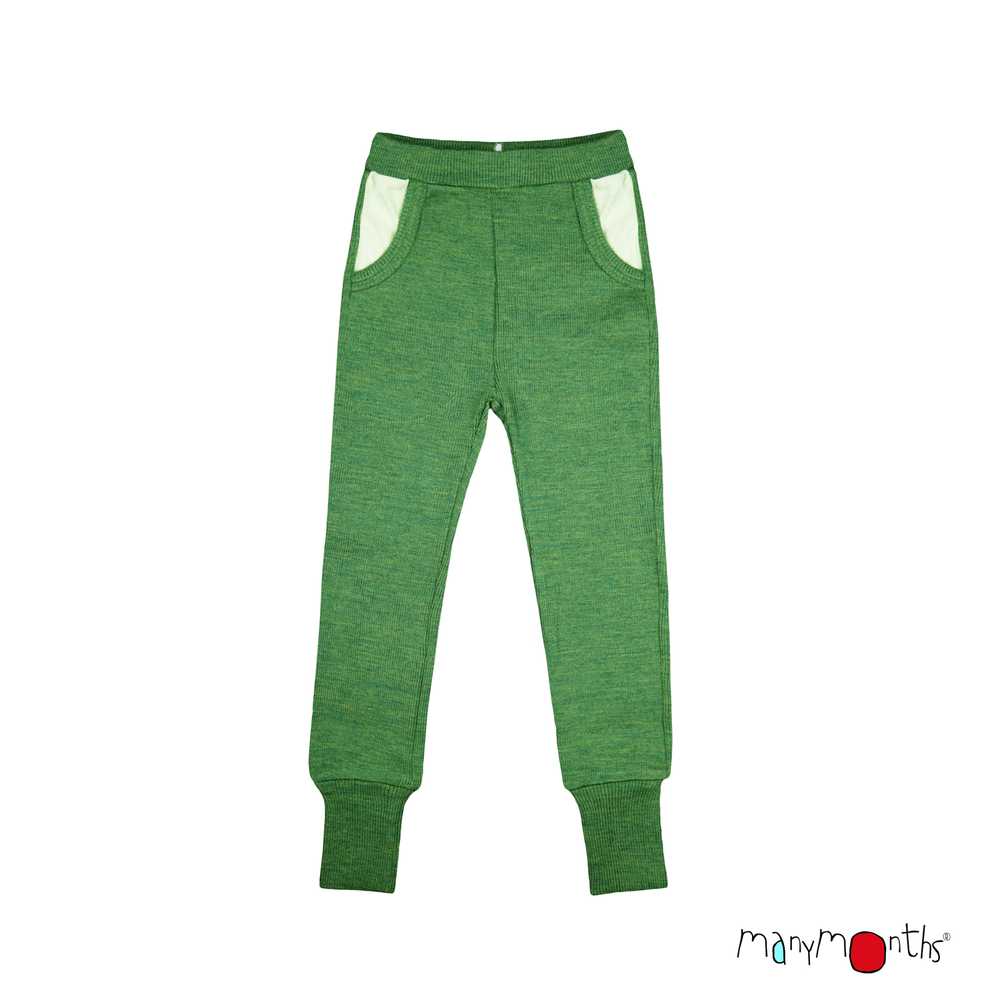 pantalon jogger enfant mixte Manymonths pantalon jogging laine mérinos