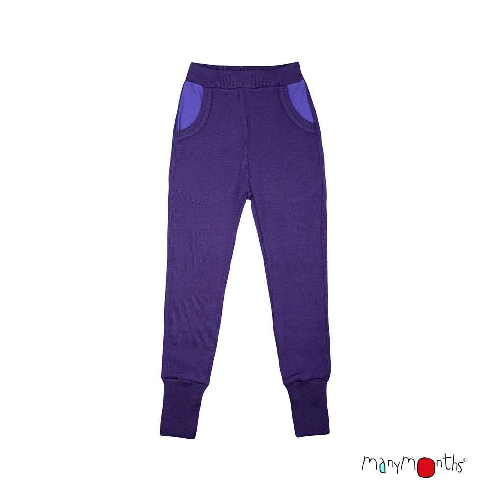 pantalon jogger enfant mixte Manymonths pantalon jogging laine mérinos