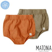 bloomer en lin short bébé lin matona