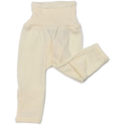 Pantalon pour bébé prématuré en laine et soie Cosilana