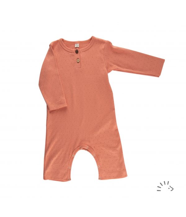 Grenouillère en coton bio - Pyjama d'été - IOBIO by POPOLINI - derniers exemplaires