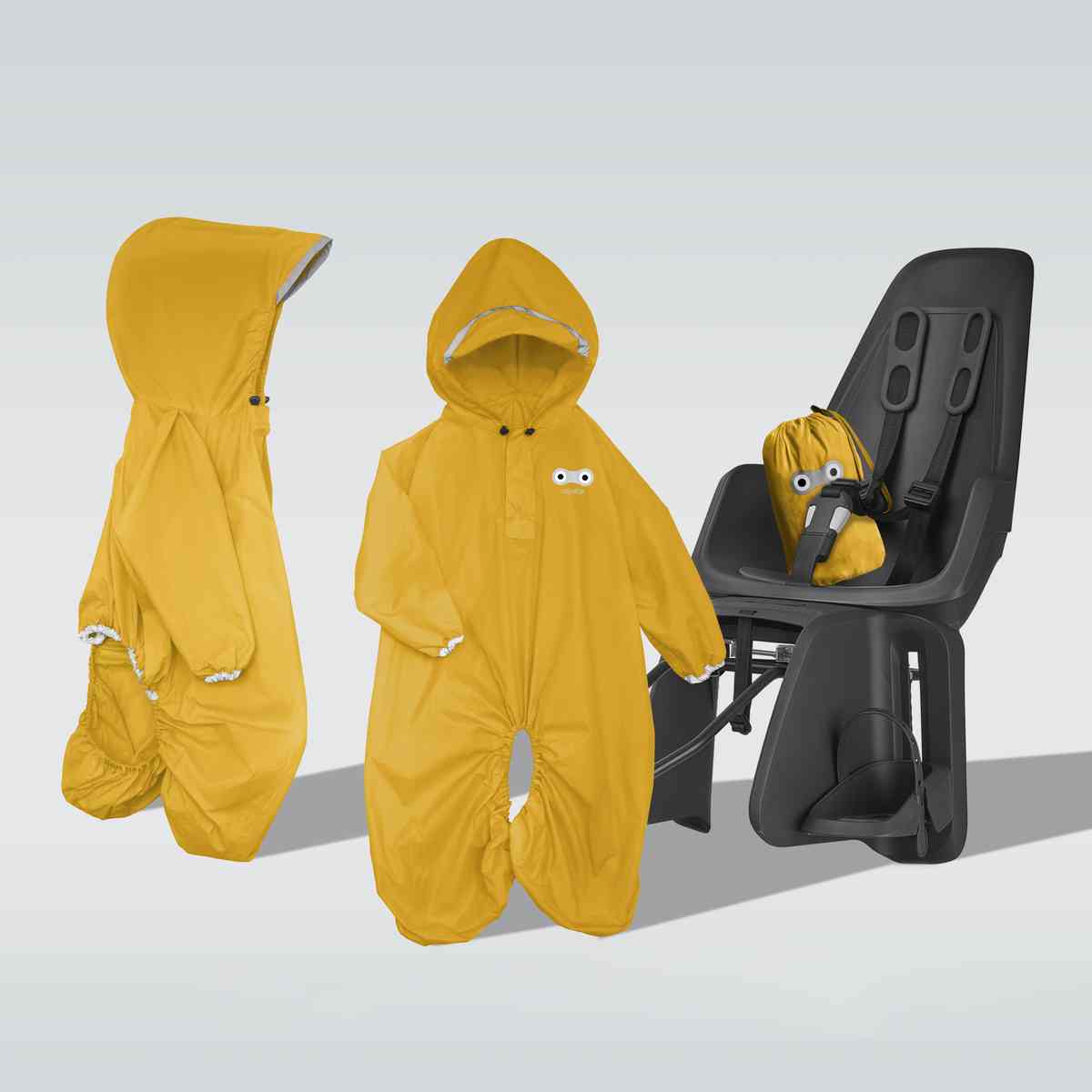 Cape de pluie vélo enfant et bébé poncho Rainette – Le Mouton à