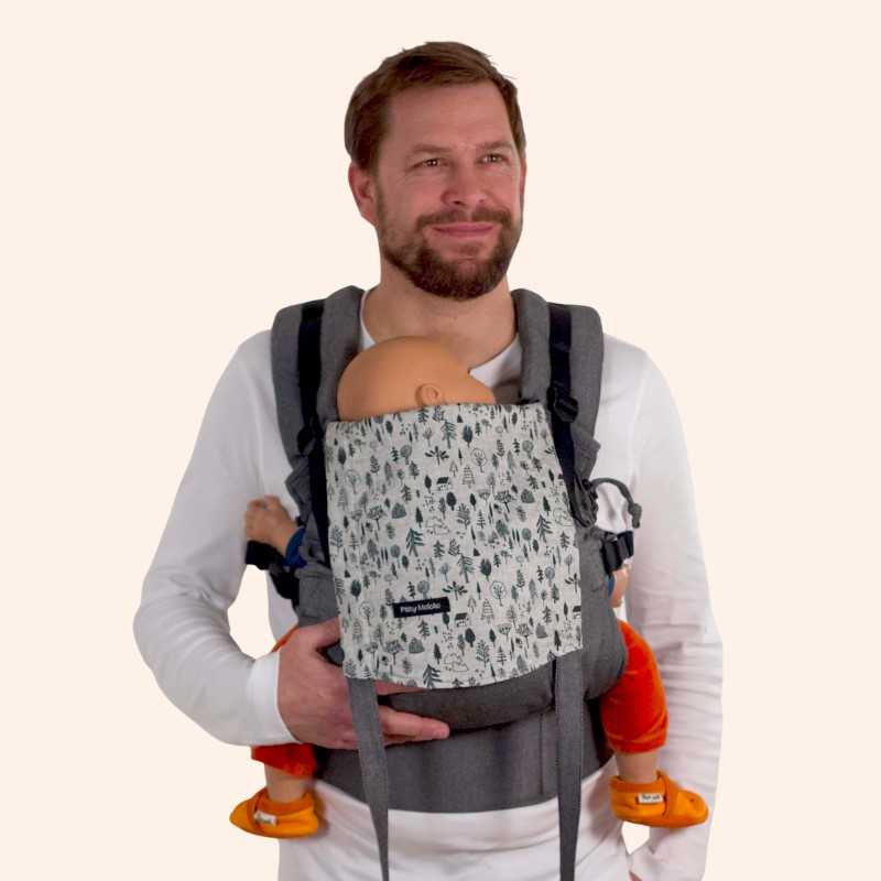 Porte-bébés physiologiques et écharpes