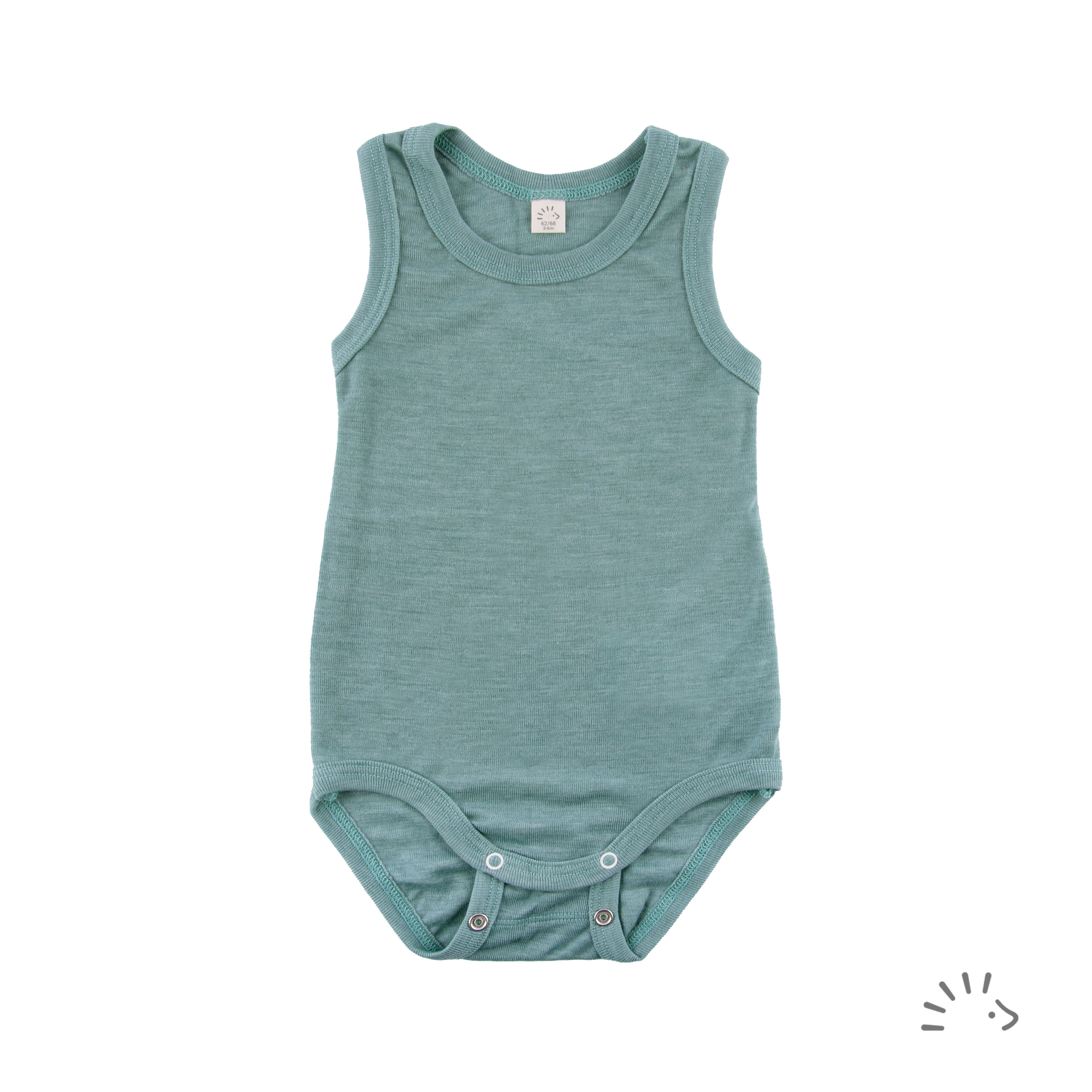 Body débardeur évolutif en laine et soie - Iobio POPOLINI