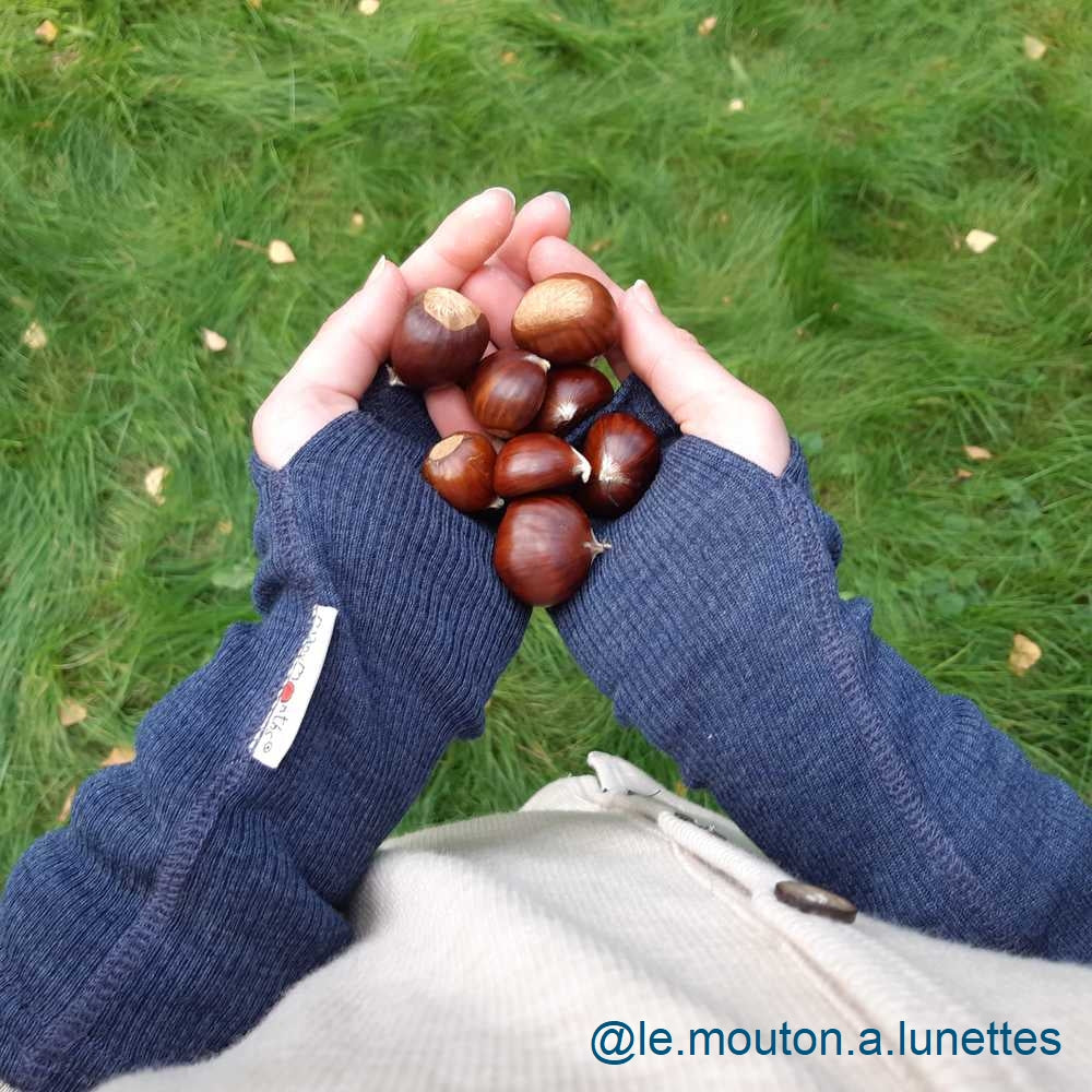 Mitaines en laine mérinos pour femme et enfant - MaM/ManyMonths
