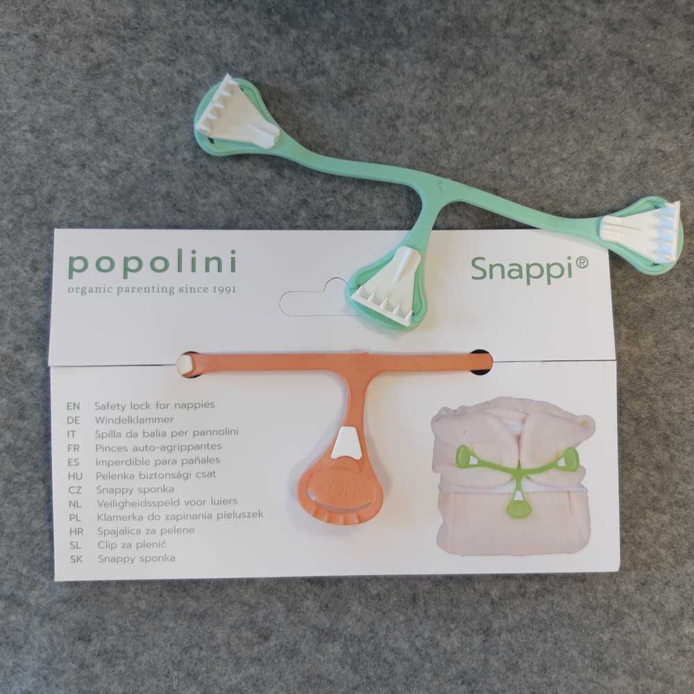 snappi popolini attache élastique auto agrippante pour langes et couches lavables plates pour bébé