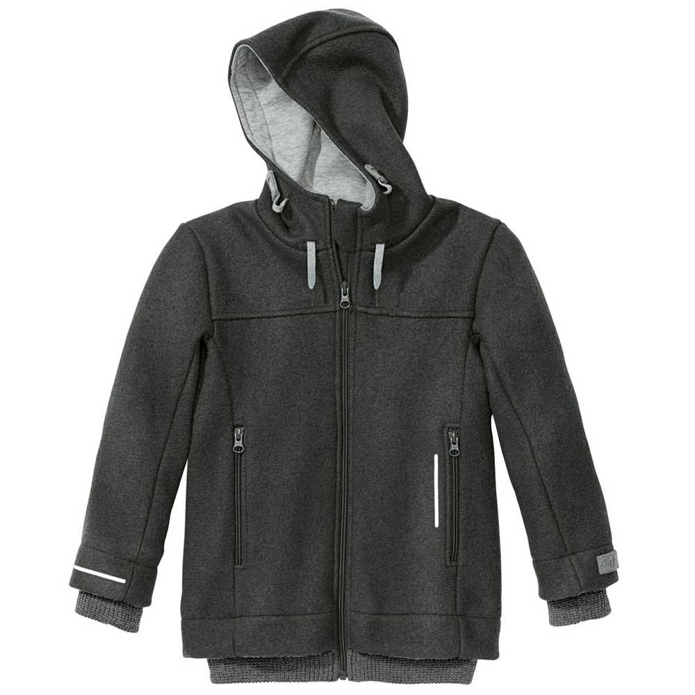parka hiver disana laine bouillie enfant ado veste outdoor gris anthracite