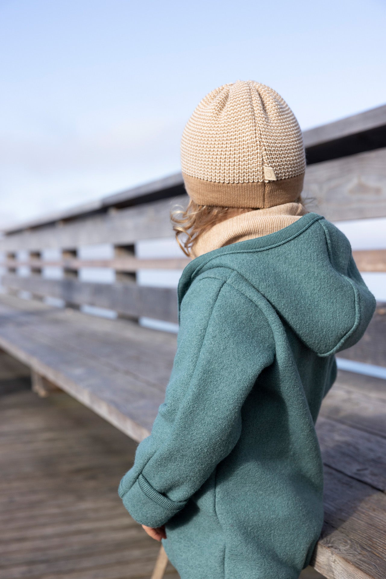 Combinaison en laine bouillie pour bébé et enfant - DISANA