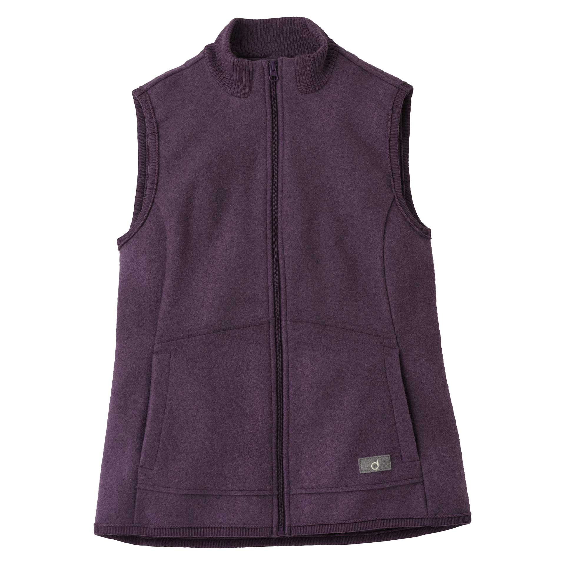 Veste sans manches DISANA pour Femme - laine bouillie bio - PRECOMMANDE