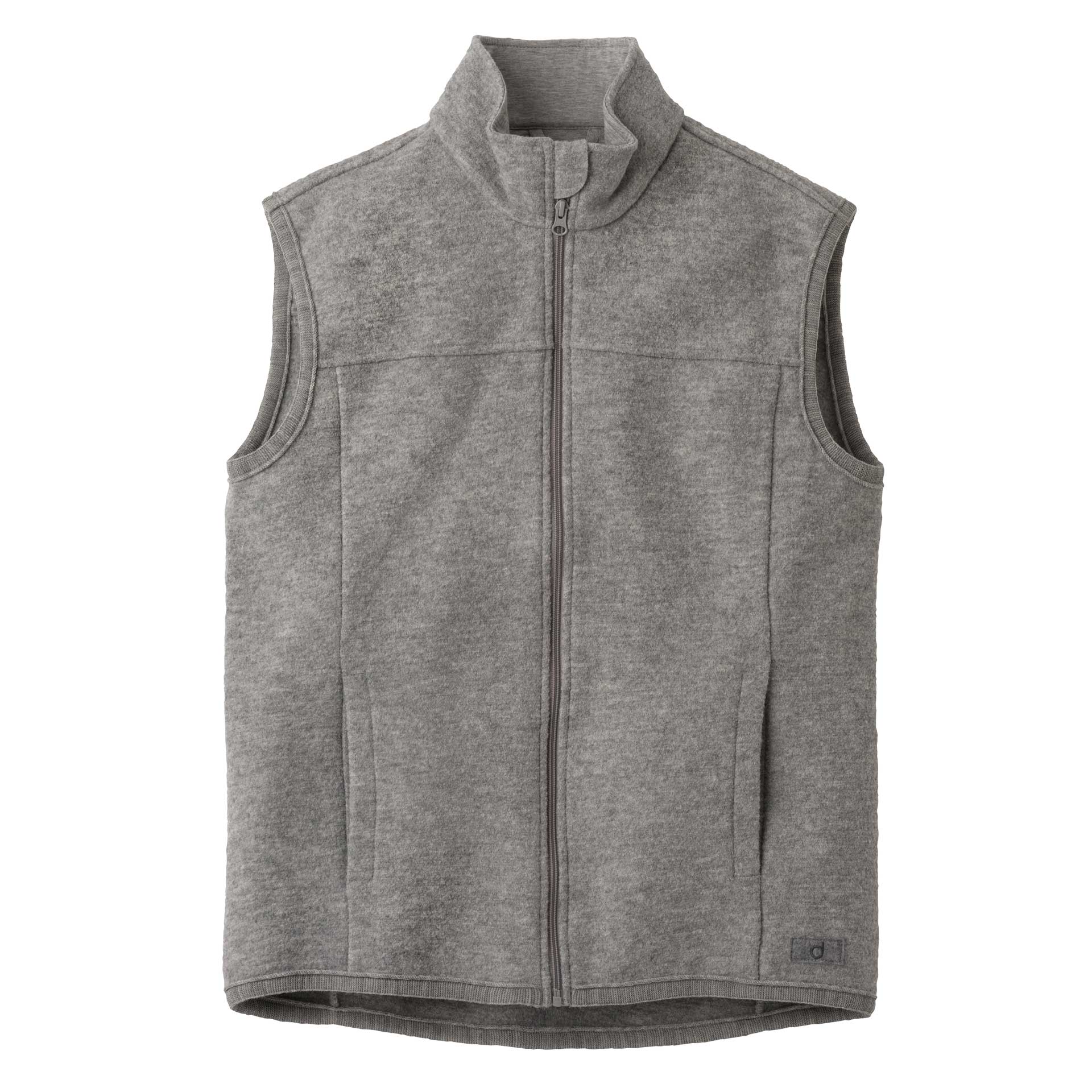 Veste sans manches DISANA pour homme - laine bouillie bio - PRECOMMANDE