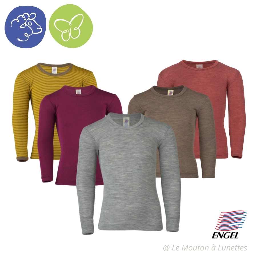 tricot enfant laine mérinos engel natur