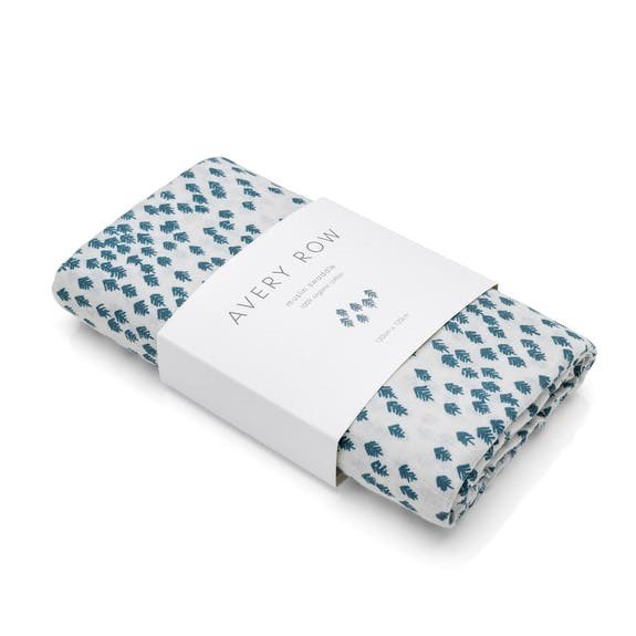 maxi lange coton biologique motif forêt