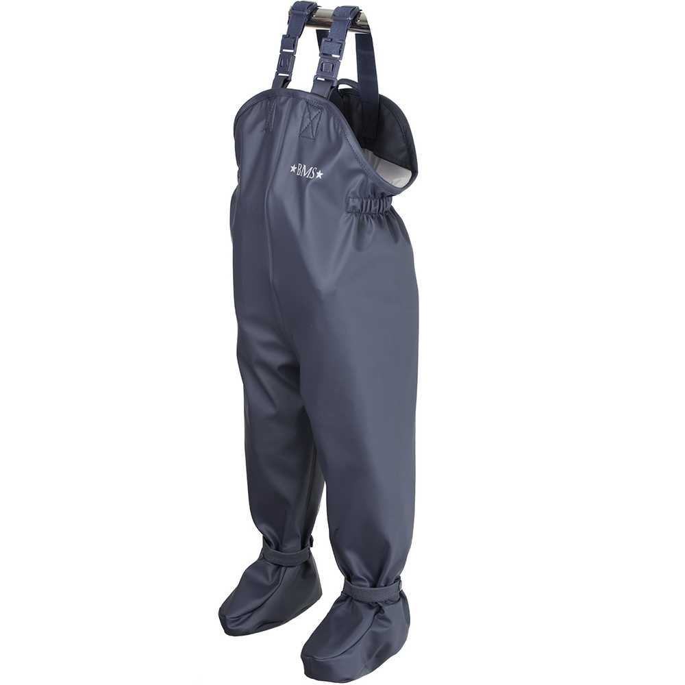 combinaison de pluie bébé BMS avec pieds marine