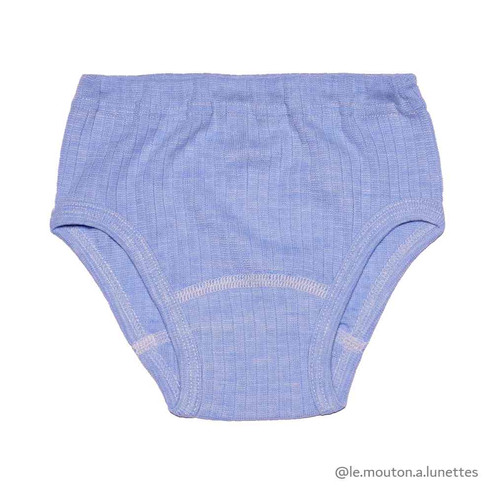 Slip enfant en coton laine et soie Cosilana culotte bio – Le