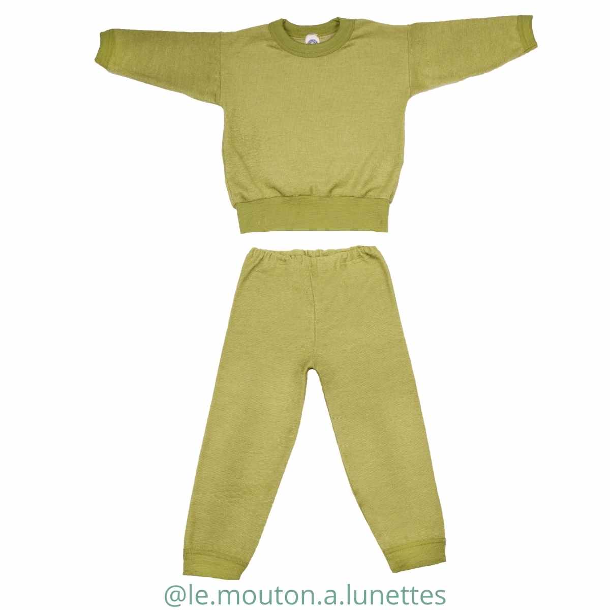 COSILANA_pyjama_enfant_ 2 pieces_laine-merinos-eponge